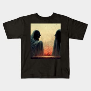 Loneliness in solitude Kids T-Shirt